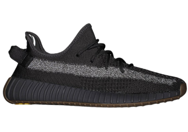 Кроссовки Adidas Yeezy Boost 350 Cinder Reflective черные с серым